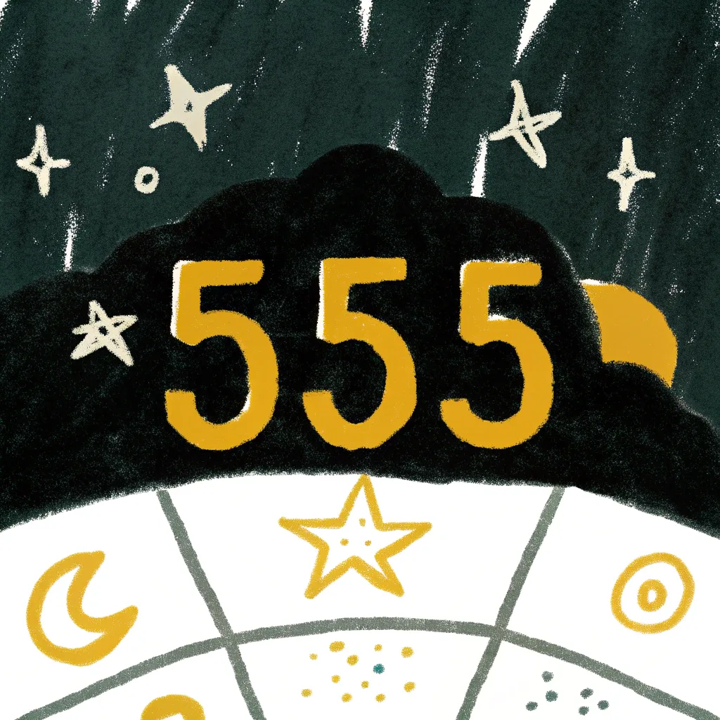 Liczba Anielska 555 - Znaczenie - Numerologicznie.pl