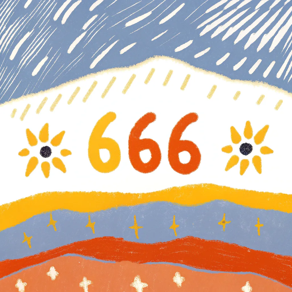 Liczba Anielska 666 - Konkretne znaczenie, na numerologicznie.pl