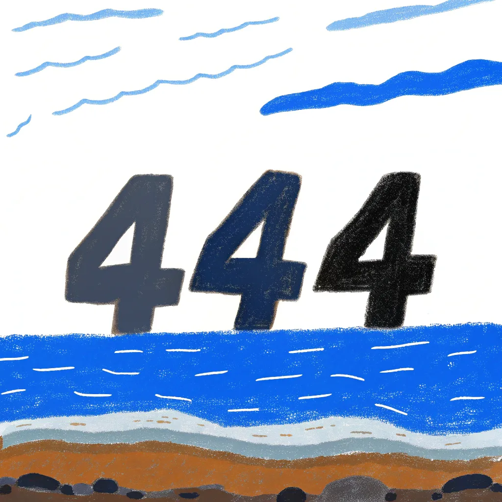 liczba anielska 444 - numerologicznie.pl