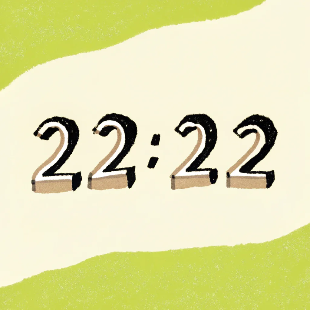 Godzina lustrzana 2222 - Znaczenie