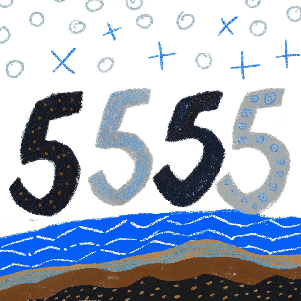 Liczba Anielska 5555 - Znaczenie na Numerologicznie.pl