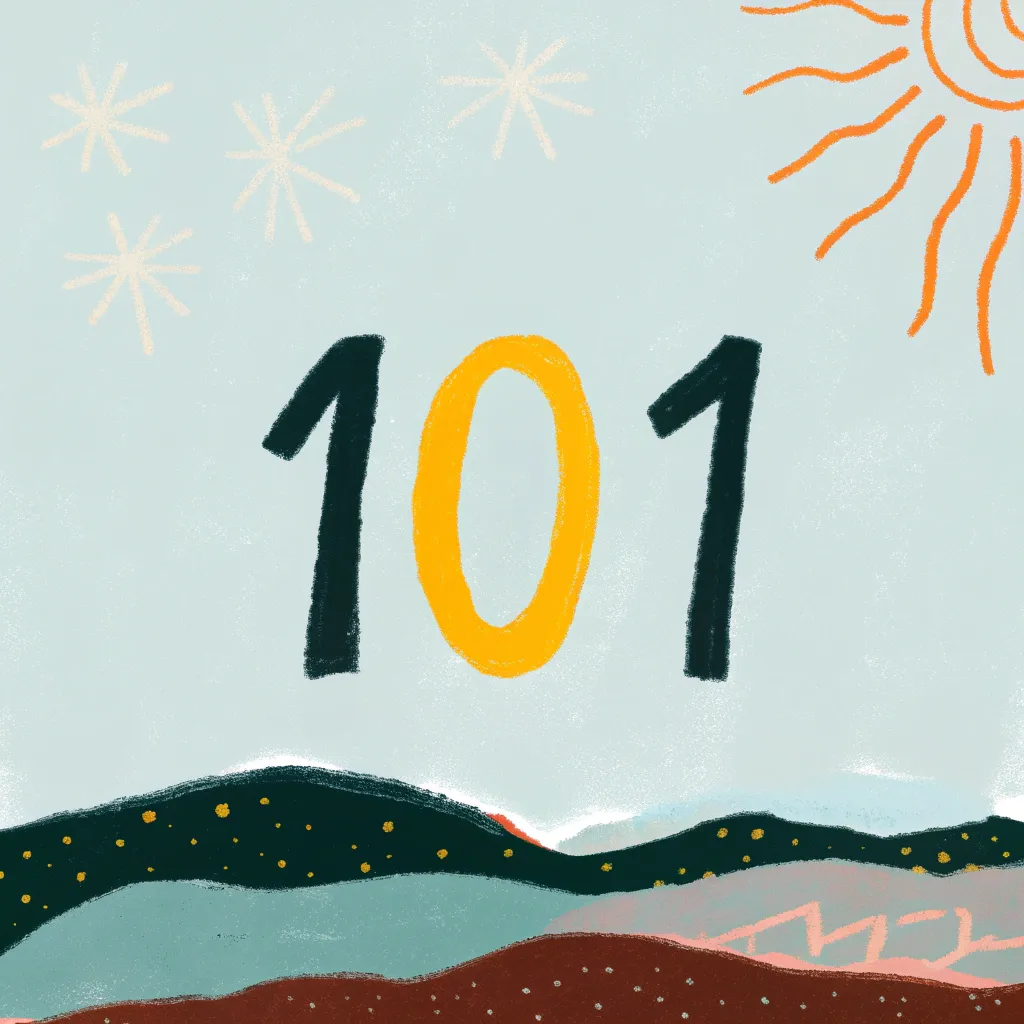 Liczba Anielska 101 – Twoje Wezwanie do Osobistej Ewolucji i Tworzenia Nowej Rzeczywistości